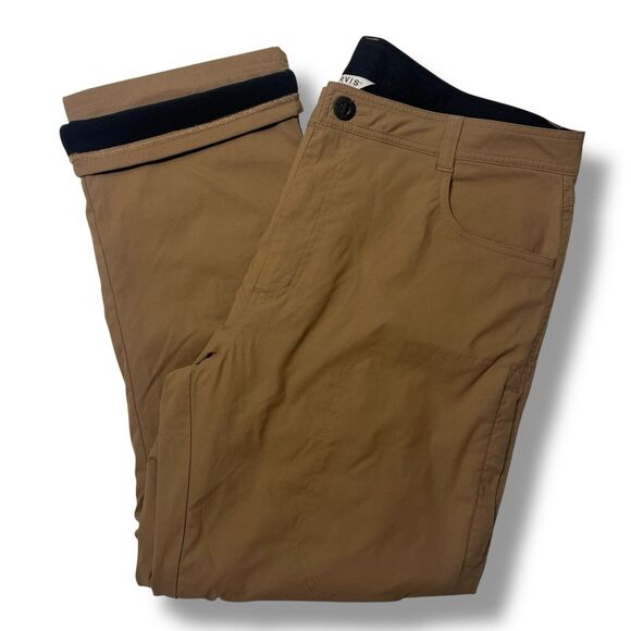 Orvis Men Tech Pants Fleece Lined 38x29 - Picture 1 of 12